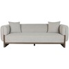 Dīvāns Home ESPRIT Brūns Bēšs Scandi 220 x 95 x 77 cm