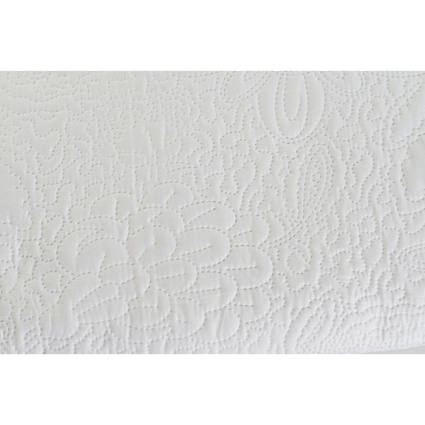 Lovatiesė (antklodė) DKD Home Decor Balta Lova 180 270 x 270 x 1 cm