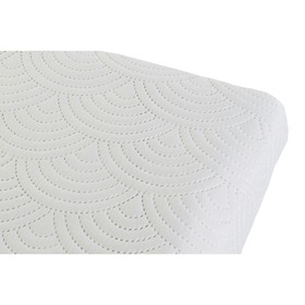 Bedspread (quilt) DKD Home Decor White Super king 270 x 270 x 1 cm