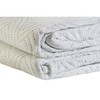 Gultas pārklājs (sega) DKD Home Decor Balts Gulta 180 270 x 270 x 1 cm