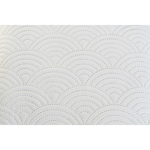 Gultas pārklājs (sega) DKD Home Decor Balts Gulta 180 270 x 270 x 1 cm