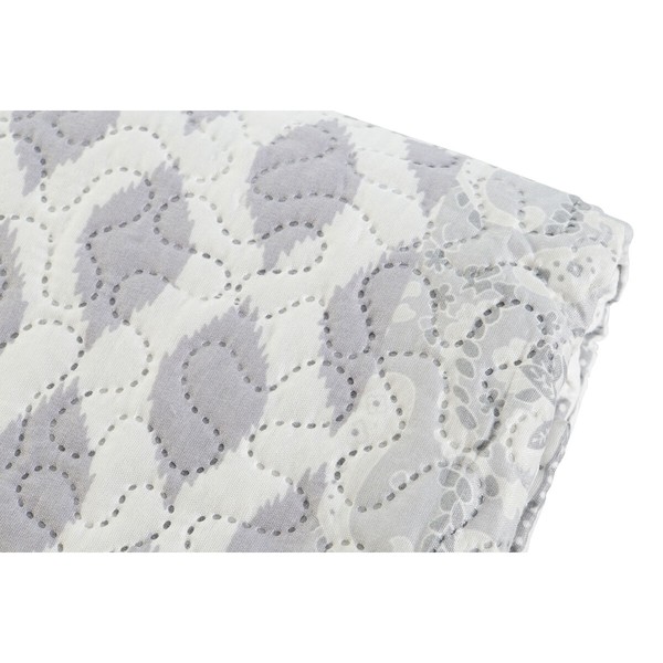 Gultas pārklājs (sega) DKD Home Decor Bēšs Pelēks Gulta 90 Gulta 150 180 x 260 x 1 cm