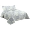 Bedspread (quilt) DKD Home Decor Beige Double 240 x 260 x 1 cm