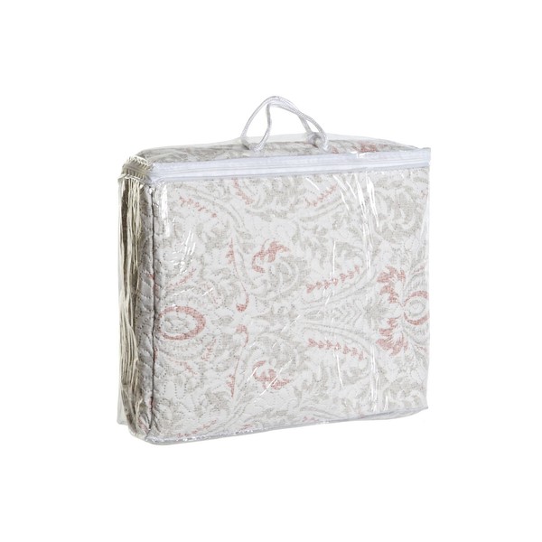 Vuodepeite (viltti) DKD Home Decor Ruskea Beige Sänky 180 270 x 270 x 1 cm