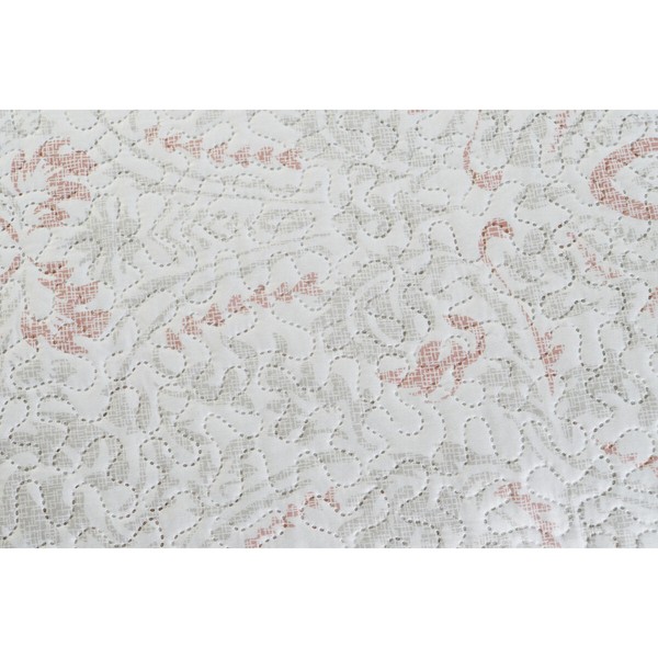 Bedspread (quilt) DKD Home Decor Brown Beige Super king 270 x 270 x 1 cm