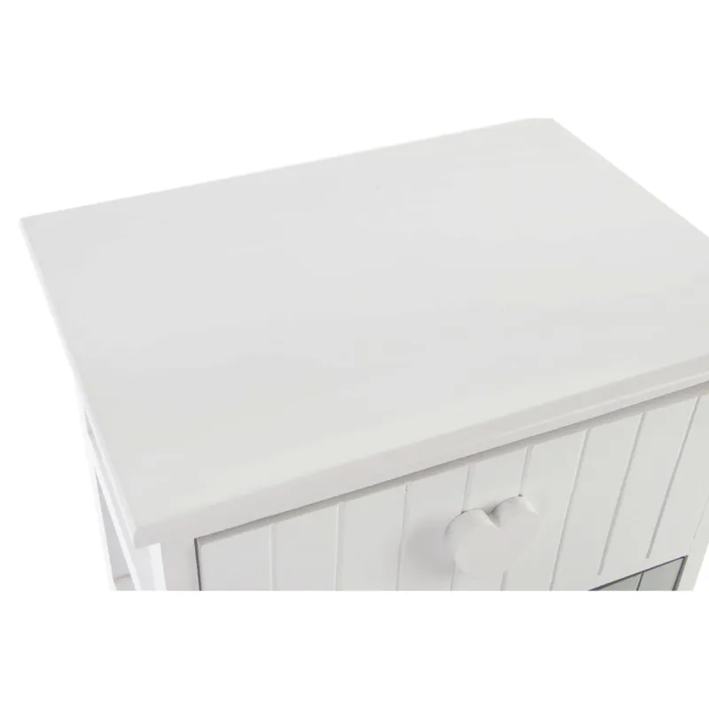 Chest of drawers Home ESPRIT White Grey 40 x 29 x 73 cm
