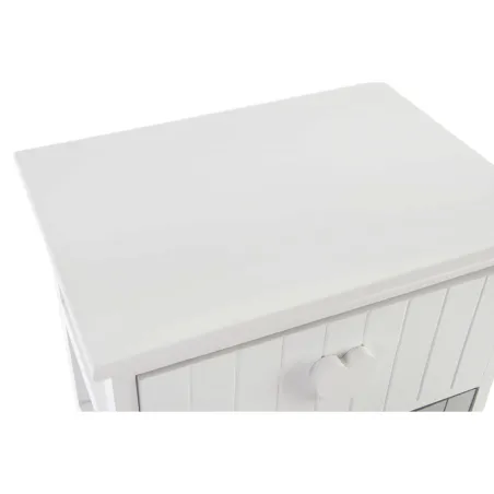 Chest of drawers Home ESPRIT White Grey 40 x 29 x 73 cm