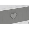 Chest of drawers Home ESPRIT White Grey 40 x 29 x 58 cm
