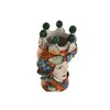 stādītājs Home ESPRIT Zaļš Daudzkrāsains Porcelāns 20 x 20 x 32 cm (2 gb.)