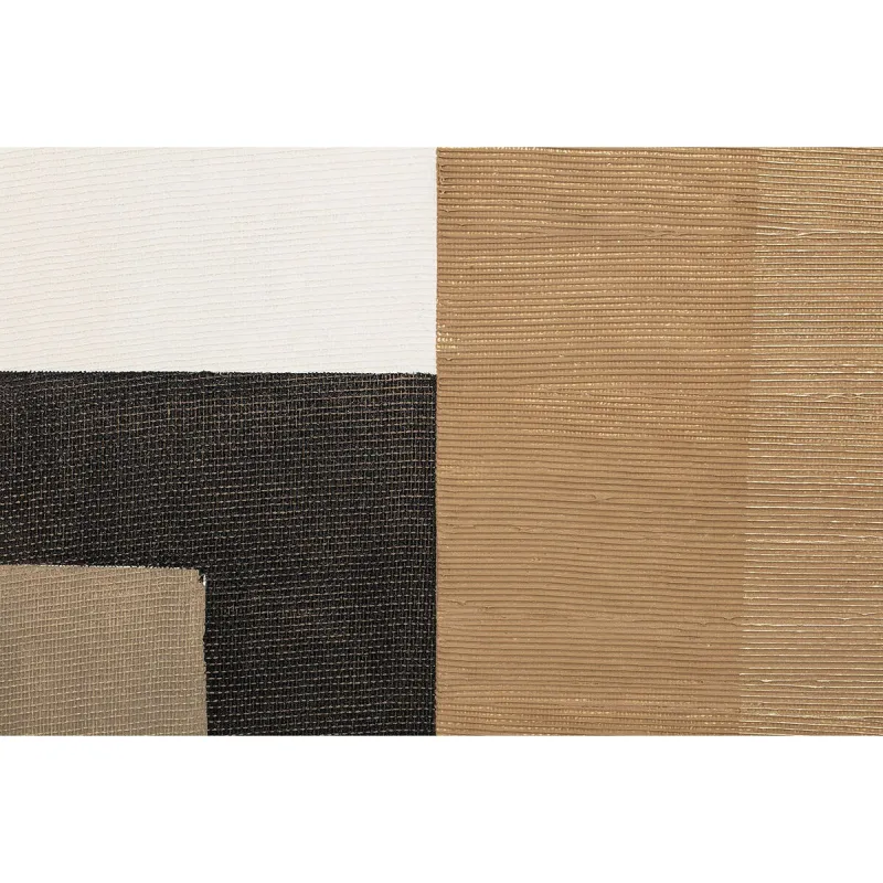 Canvas Home ESPRIT Brown Beige Abstract Urban 80 x 4,5 x 100 cm 82 x 4,5 x 101 cm (2 Units)