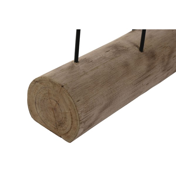 Dekoratyvinė figūrėlė Home ESPRIT Juoda Natūralus Žuvis 61,5 x 10 x 53,5 cm