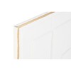 Sienu dekors Home ESPRIT Balts Bronza Abstrakts 72,7 x 2,5 x 100,5 cm (2 gb.)