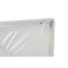 Sienu dekors Home ESPRIT Balts Bronza Abstrakts 72,7 x 2,5 x 100,5 cm (2 gb.)