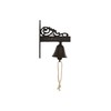 Zvans Home ESPRIT Brūns Melns Virve Dzelzs 14,5 x 7,5 x 18,5 cm