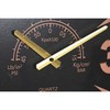 Wall Clock Home ESPRIT Golden Silver PVC Metal Helices Vintage 133 x 24 x 120 cm
