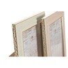Kuvakehys Home ESPRIT Ruskea Beige Kristalli polystyreeni Scandi (4 osaa)