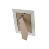Photo frame Home ESPRIT Brown Beige Crystal polystyrene Scandi (4 Units)