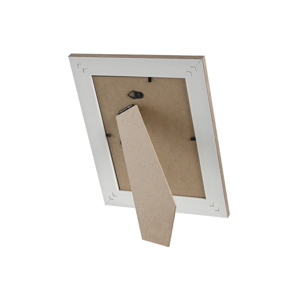 Photo frame Home ESPRIT Beige Natural Crystal polystyrene Urban (4 Units)
