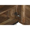Nightstand Home ESPRIT Black Golden 50 x 40 x 50 cm