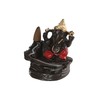 Essential oil burner Home ESPRIT Ceramic Mandala Indian Man 13 x 8 x 12,5 cm Incense (6 Units)