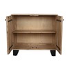 Sideboard Home ESPRIT Metal Acacia 88 x 40 x 80 cm