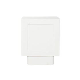 Ночной столик Home ESPRIT Белый Натуральный 40 x 35 x 50 cm