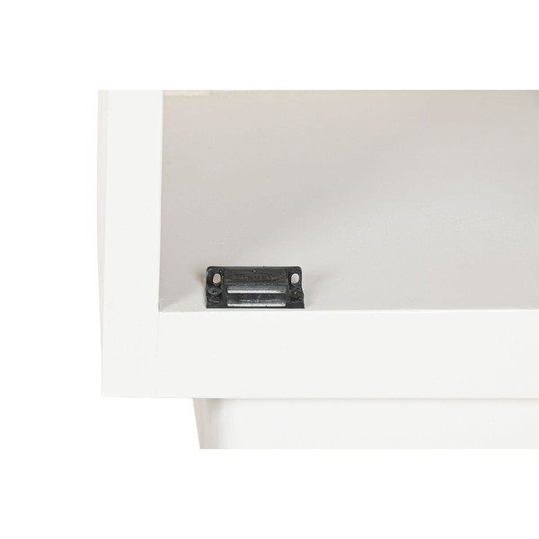 Ночной столик Home ESPRIT Белый Натуральный 40 x 35 x 50 cm