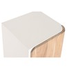 Ночной столик Home ESPRIT Белый Натуральный 40 x 35 x 50 cm