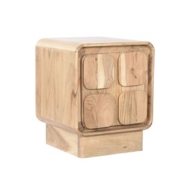 Ночной столик Home ESPRIT Натуральный 40 x 40 x 50 cm