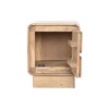 Ночной столик Home ESPRIT Натуральный 40 x 40 x 50 cm