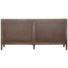 Bufete Home ESPRIT Marmors Mango koks 180 x 40 x 85 cm