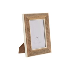 Foto rāmis Home ESPRIT Balts Dabisks Sveķi Mango koks Urbāns