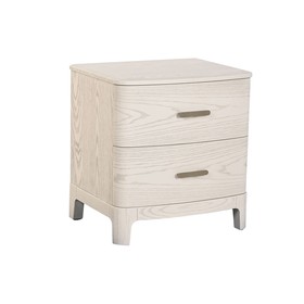 Ночной столик Home ESPRIT Светло-серый 53 x 42 x 56,2 cm