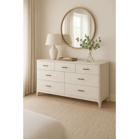 Kumode Home ESPRIT Gaiši pelēks 165 x 48,3 x 92,5 cm