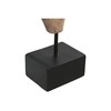 Koristehahmo Home ESPRIT Musta Vaaleanruskea Moderni 26 X 8 X 56 CM