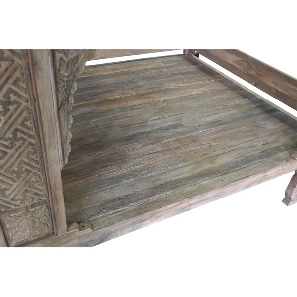 Bed Home ESPRIT Natural 225 x 160 x 206 cm