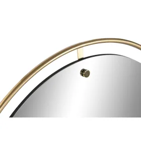 Wall mirror Home ESPRIT Golden 90 x 2 x 90 cm