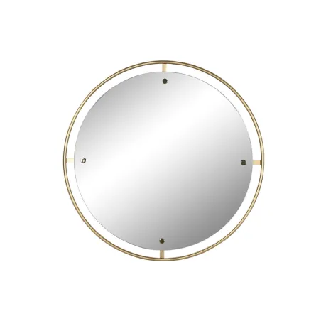 Wall mirror Home ESPRIT Golden 90 x 2 x 90 cm