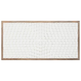Headboard Home ESPRIT White Natural 180 X 5 X 90 CM