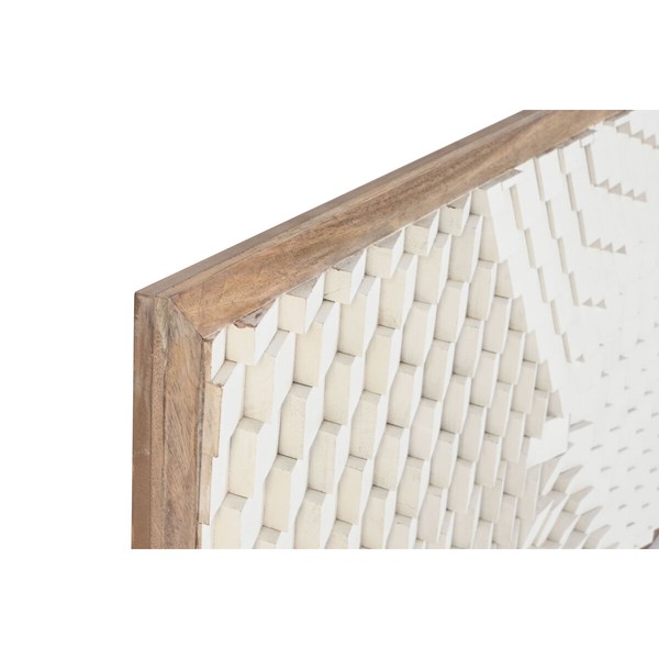 Headboard Home ESPRIT White Natural 180 X 5 X 90 CM