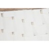 Gultas galvgalvis Home ESPRIT Balts Dabisks 180 X 5 X 90 CM