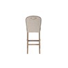 Stool Home ESPRIT White Leather