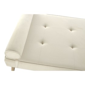 Divanas Home ESPRIT Kreminė Metalinis 184 x 76 x 62 cm