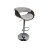 taburete Home ESPRIT Brūns Bēšs Sudrabains Riekstkoks 54 x 53 x 101,5 cm