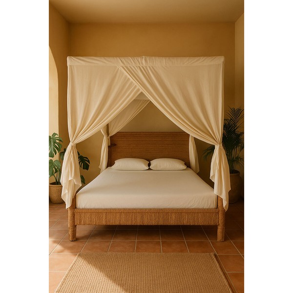 кровать Home ESPRIT 209 X 188 X 198 CM