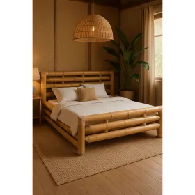 Bed Home ESPRIT 202,5 X 220 X 74 CM