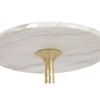 Side table Home ESPRIT White Golden 41 x 41 x 53 cm