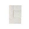 Настенный декор Home ESPRIT Белый Абстракция Scandi 80 X 12 X 120 CM
