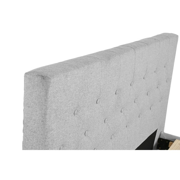 Bed Home ESPRIT Light grey 170 X 219 X 104 CM