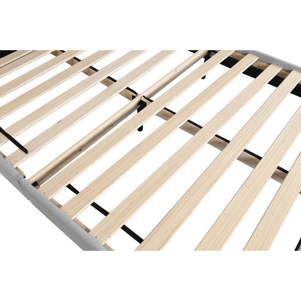 Bed Home ESPRIT Light grey 170 X 219 X 104 CM